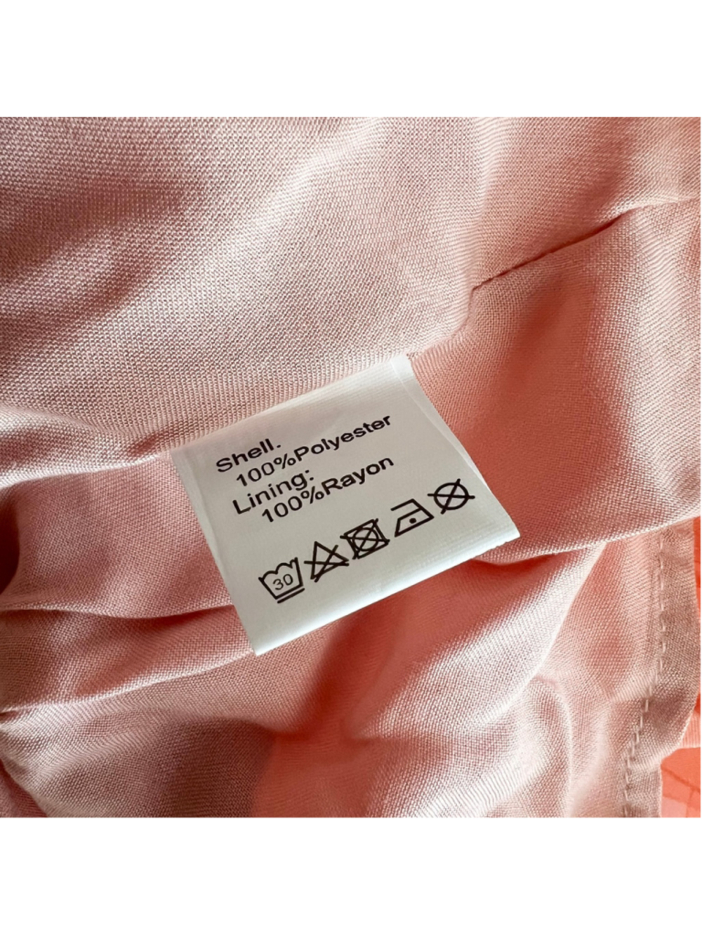 Gingham & Heels Bianna Pink/Coral Puff Sleeve Midi Dress Coquette Cottagecore 10 - Picture 10 of 12